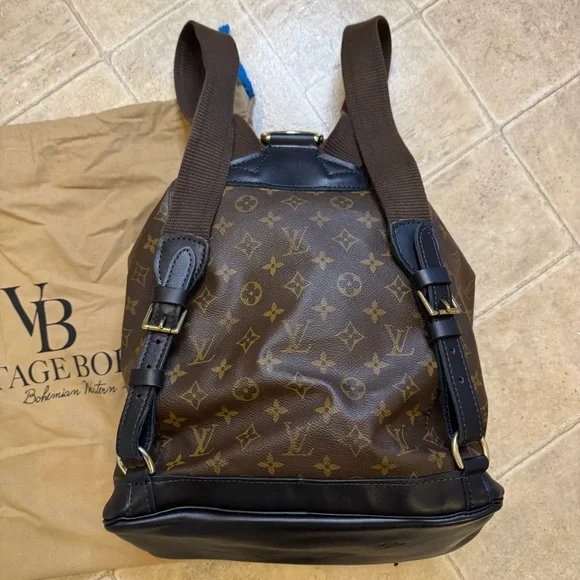 Vintage Boho backpack nwt refurbished Louis Vuitton - Picture 10 of 15